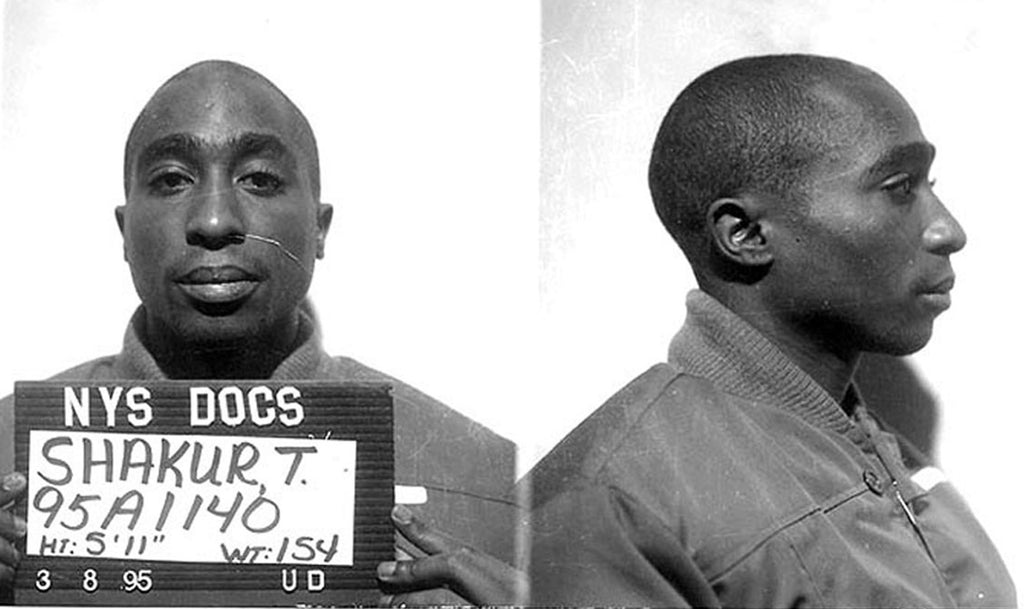 Tupac 1995 Mugshot