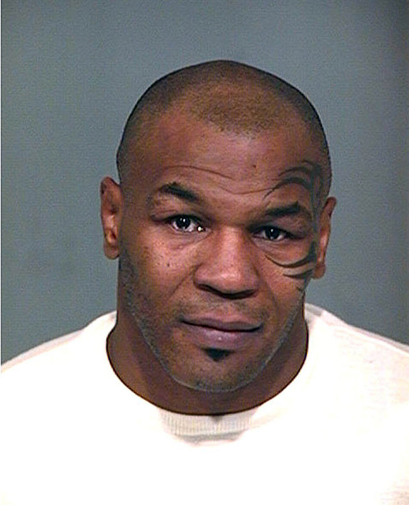 Michael Tyson Mug Shot