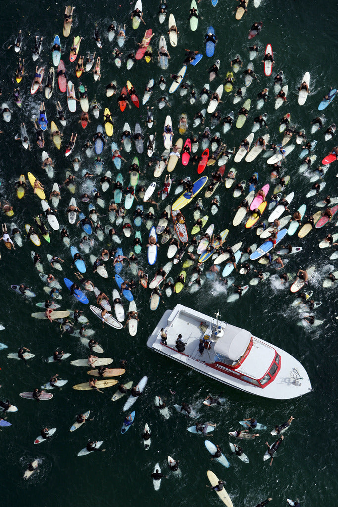 Memorial Paddle Out For Surfer Emery Kauanui