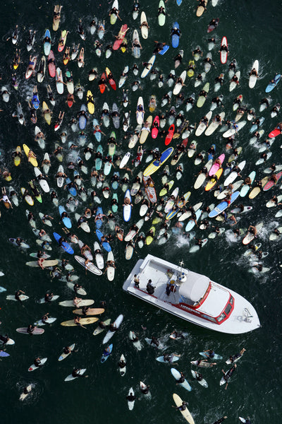 Memorial Paddle Out For Surfer Emery Kauanui