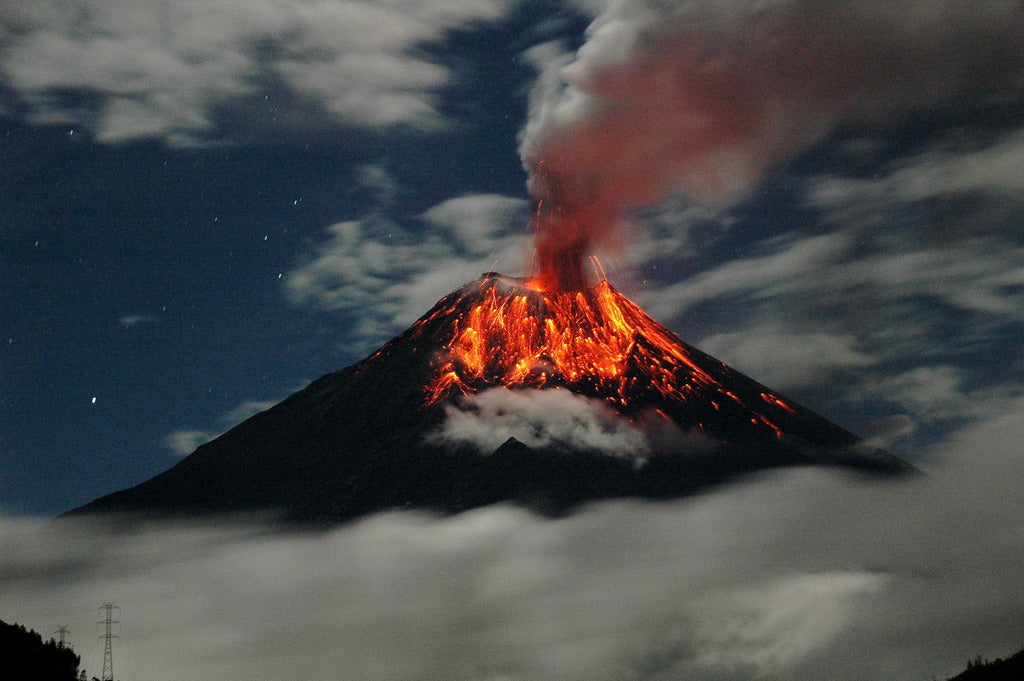 Planet Earth's Most Violent Volcano -TUNGURAHUA - The Black Giant