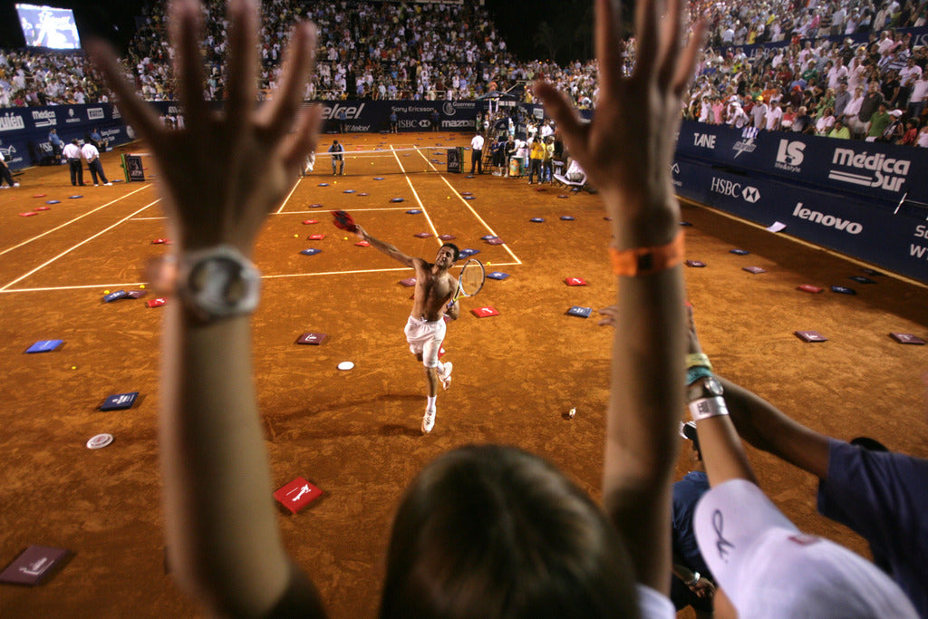 TENNIS - Nicolas Almagro Defeats David Nalbandian 6-1 7-6